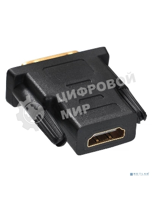 Адаптер Buro HDMI-19M(F)/DVI-D(M) с позол. конт.
