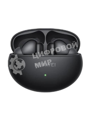 Наушники TWS Huawei FreeBuds 6i (Orca-T100) черный, внутриканальные, Bluetooth, активное шумоподавление, до 8 ч