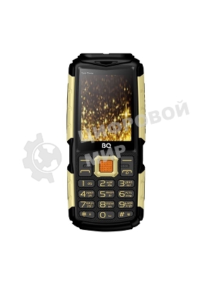 Мобильный телефон BQ-2430 Tank Power камуфляж/золотистый
