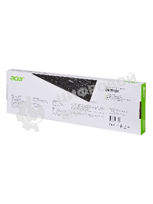 Клавиатура проводная Acer OKW020, USB, черный