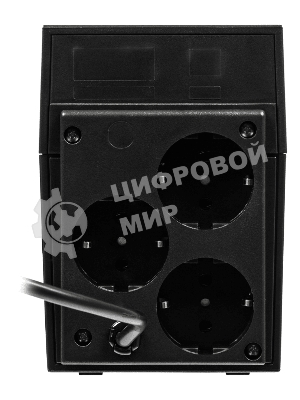 Источник бесперебойного питания Powercom Raptor RPT-800A EURO 480Вт 800ВА черный