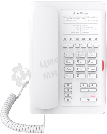 Телефон IP Fanvil H3W белый (H3W WH)