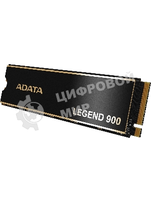 Накопитель SSD ADATA LEGEND 900, 512Gb, PCIe 4.0 x4, M.2 2280, NVMe, R/W 6200/2300, с радиатором