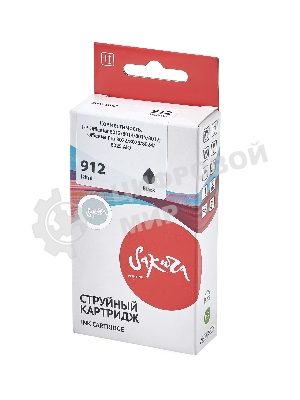 Картридж струйный Sakura 3YL80AE (№912 Black) для HP, черный, 18 мл., 300 к.