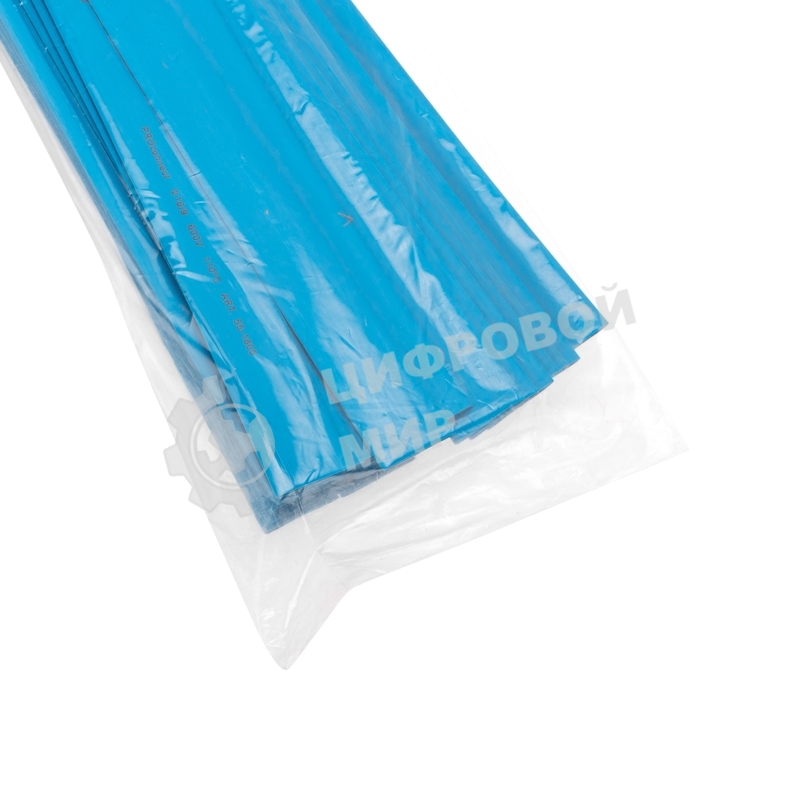 Трубка термоусаживаемая PROconnect ТУТ 18,0/9,0мм, синяя, упаковка 50 шт. по 1м,