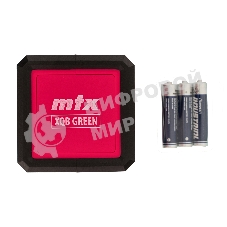 Лазерный уровень MTX XQB GREEN Basic SET, 20 м, зеленый луч, батарейки, резьба 1/4