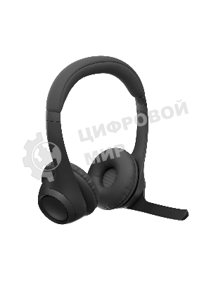 Гарнитура Logitech Zone 300 чёрный, беспроводная, Bluetooth, до 16 ч