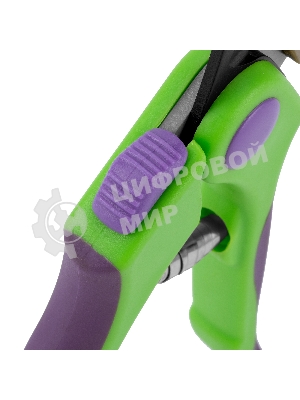 Секатор с наковальней Palisad 200 мм, двухкомпонентные рукоятки