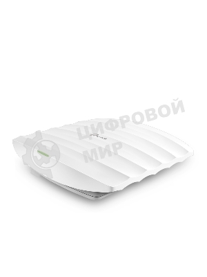 Точка доступа AC1350 Wireless MU-MIMO Gigabit Ceiling Mount Access Point, 450Mbps at 2.4GHz + 867Mbps at 5GHz, 802.11a/b/g/n/ac wave 2, Beamforming, Airtime Fairness, MU-MIMO, 802.3af Standard PoE and Passive PoE (Passive POE Adapter included), no more DC power supply, 1 10/100/1000Mbps hidden LAN port, Centralized Management, Captive Portal, Load Balance, Multi-SSID, WMM, Rogue AP Detection, internal omni-directional Antenna 2.4GHz: 3x4dBi, 5GHz: 2x5dBi