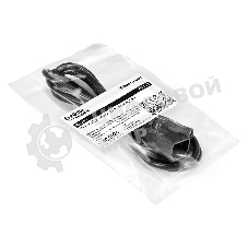 Кабель питания ExeGate Special EC-1,8S (C13->C14, 3*1.0мм2, CCA, черный, 1.8 м)