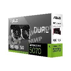 Видеокарта Asus DUAL-RTX 5070-O12G RTX 5070 12Gb 192bit GDDR7 2542/28000 HDMIx1 DPx3 HDCP Ret