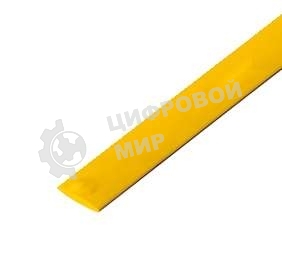 Трубка термоусадочная Rexant 4.0/2.0 1 м желтый