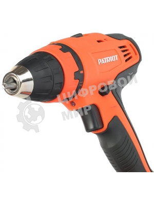 Дрель-шуруповерт Patriot BR 180Li, 18 В, 1,5 Ач, 40 Нм, щеточный