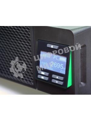 Источник бесперебойного питания APC Smart-UPS SRT, 1000VA/1000W, On-Line, Extended-run, Rack 2U (Tower convertible), черный