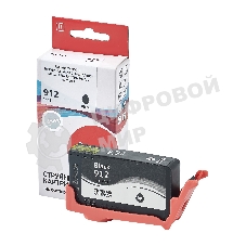 Картридж струйный Sakura 3YL80AE (№912 Black) для HP, черный, 18 мл., 300 к.