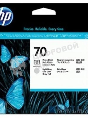 Картридж струйный HP C9407A черный/светло-серый печатающая головка для HP PS Pro b9100/DJ Z2100/Z3100