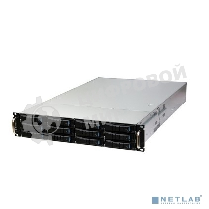 Корпус AIC RSC-2ET_XE1-2ET00-18 2U, 12xSATA/SAS HS 3,5/2,5