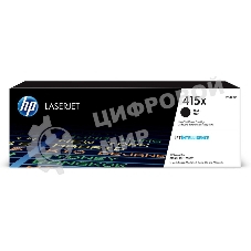 Картридж лазерный HP 415X W2030X черный для HP LJ M454/MFP M479 (7500 стр.)