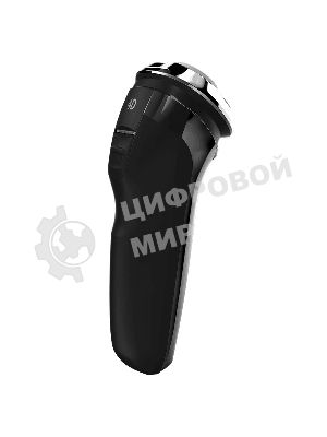 Электробритва Polaris PMR 0305R wet&dry PRO 5 blades элктрическая, черный/хром