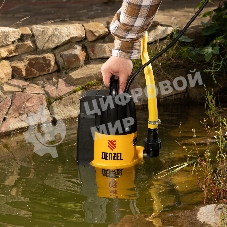 Дренажный насос DP800A, 800 Вт, подъем 5 м, 13000 л/ч Denzel