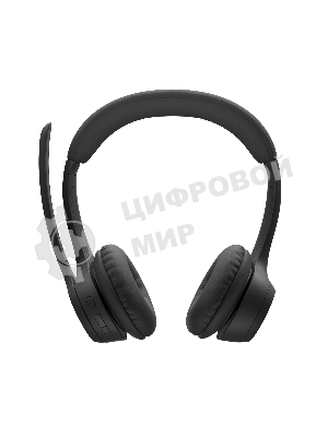 Гарнитура Logitech Zone 300 чёрный, беспроводная, Bluetooth, до 16 ч