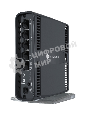 Маршрутизатор mikroTik hAP ax2 C52iG-5HaxD2HaxD-TC WIFI6, 2.4+5Ghz, 5RJ45 1Gbit, 1 POE