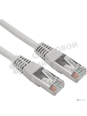 Пaтч-корд Rexant  F/UTP, cat. 5e, RJ45-RJ45, экранированный, 24AWG, LSZH, серый, 1м