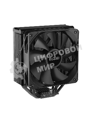 Кулер PCCooler Paladin EX400 черный 120мм алюминий+медь 1800rpm 28.6db 4-pin 180W 157мм