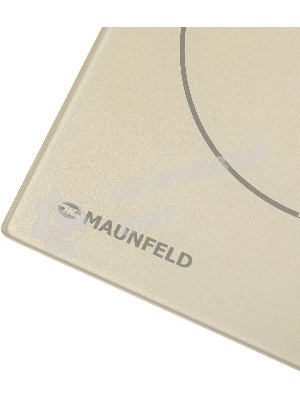 Индукционная варочная панель Maunfeld EVI.453-BG, конфорок: 3 шт., стеклокерамика, независимая, бежевый