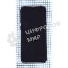 Дисплей для Samsung Galaxy S8 Plus SM-G955F черный с золотой рамкой