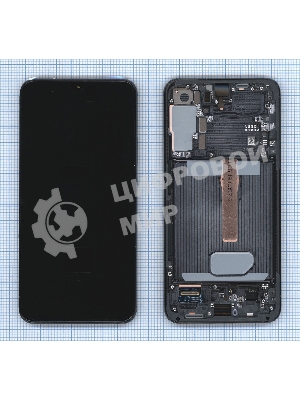 Дисплея для Samsung Galaxy S22 Plus SM-S906B в сборе с тачскрином ServicePack, зеленый (GH82-27500C)