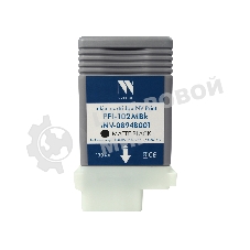 Картридж струйный NVPrint PFI-102MBk (NV-0894B001) Matte Black для Canon ImagePROGRAF iPF500/510/600/610 (130 мл) совместимый