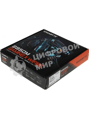 Материнская плата Gigabyte B850M GAMING X WIFI6E/WF6E, Socket AM5, AMD B850, 4xDDR5, 4xSATA, 2xM.2, 1xPCI-E 5.0 x16, 1xPCI-E 3.0 x4, 1xHDMI, 2xDP, 1x 2.5Gb LAN, 1xUSB-C 3.2 Gen 2, 1xUSB-A 3.2 Gen 2, 2xUSB-A 3.2 Gen 1, 4xUSB-A 2.0, 3x3.5 мм, 7.1, Micro-ATX