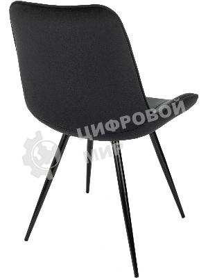 Стул для дома Бюрократ CH-K2_4 комплект 4шт черный Holland 75 металл черный на ножках (CH-K2_1/HL75_4)