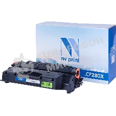 Картридж лазерный NVPrint CF280X_NVP (тип CF280X), черный, 6900 стр., для HP LJ Pro 400/M401/M425