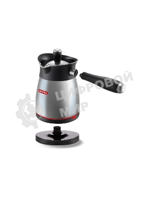 Кофеварка-турка электрическая Centek CT-1080 SS металл, исп. кофе - молотый, 0.5 л, 480 Вт
