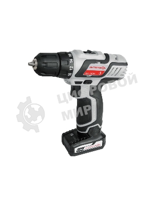 Дрель-шуруповерт ИНТЕРСКОЛ ДА-18ЭР, 18 В, 2 Ач, 35 Нм, щеточный