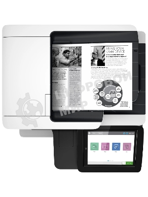 МФУ лазерное HP LaserJet Enterprise M528dn (1PV64A #B19), A4, ч/б, печ. до 43 стр/мин., скан. до 43 стр/мин. (ч/б) 38 стр/мин. (цвет), 1200 x 1200 dpi (печать) 600x600dpi (сканер), USB, RJ-45, Air Print, Mopria