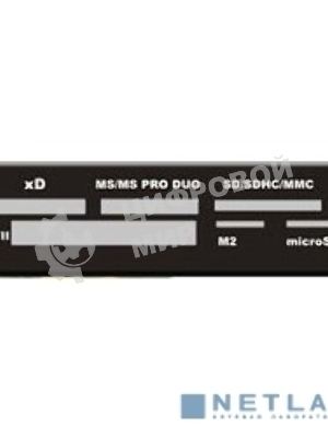 Кард-ридер Ginzzu USB 2.0 Card reader SD/SDHC/MMC/MS/microSD/xD/CF, 3.5