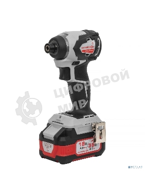 Дрель-шуруповерт ИНТЕРСКОЛ ШАУ-250/36ВЭ, 36 В, 2 Ач, 250 Нм, бесщеточный, ударный