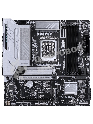 Материнская плата Gigabyte B860M GAMING X WIFI6E, LGA 1851, Intel B860, 4xDDR5, 4xSATA, 3xM.2, 1xPCIe 5.0 x16, 2xPCIe 4.0 x16, 1xHDMI, 1xDP, 1x 2.5Gb LAN, 4xUSB-A 2.0, 2xUSB-A 3.2 Gen 1, 1xUSB-C 3.2 Gen 2, 7.1, 3x3.5 мм, 3xARGb, 4xRGb, mATX