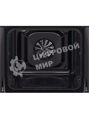 Встраиваемый духовой шкаф Electrolux COF6P76BX, Духовой шкаф электрический с конвекцией, объем 65 л, утапливаемые переключатели, 9 режимов, автопрограммы, очистка пиролитическая, 3 стекла в дверце, направляющие проволочные + телескопические (1 уровень)