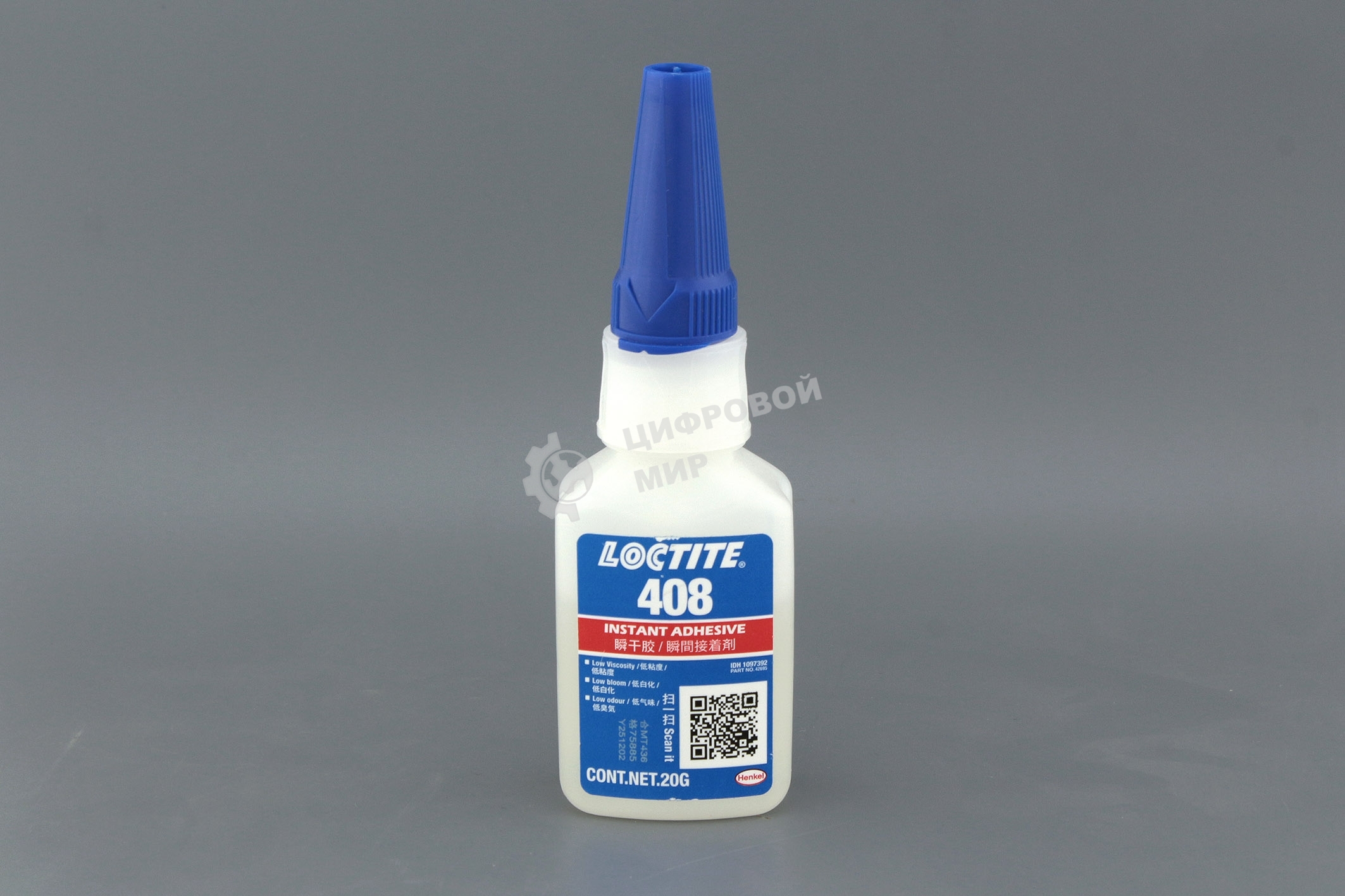 Клей цианоакрилатный Loctite 408 20г