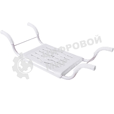 Сиденье на ванну НИКА пластмассовое СВ4 белый