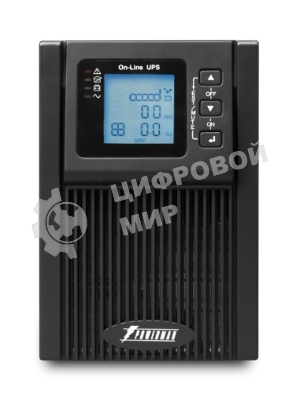 Источник бесперебойного питания Powerman ИБП Online 1000 черный