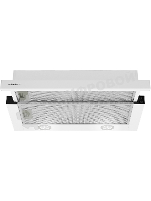 Вытяжка телескопическая HOMSair Flat 60 белый, 60 см, 520 куб. м/ч, 47 дБ