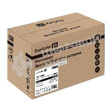 Источник бесперебойного питания ExeGate Smart LB-1000.LCD.AVR.2SH (1000VA/650W, LCD, AVR, 2*Schuko, батарея 12V 9Ah, черный)
