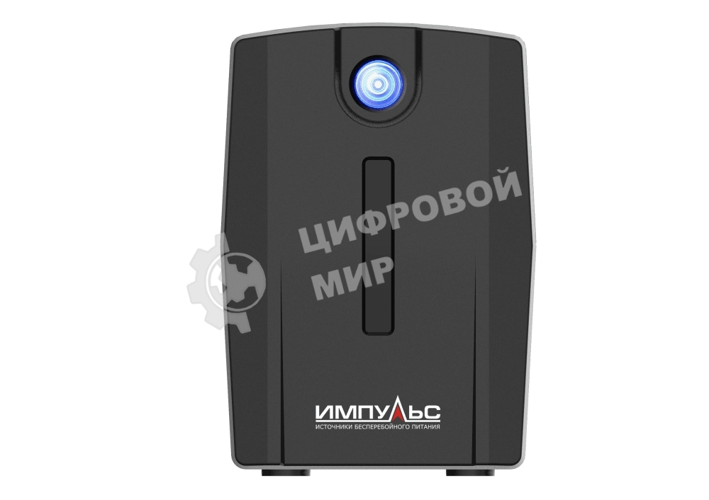 Источник бесперебойного питания Импульс Юниор 1000 1000 ВА/600 Вт, LED, АКБ 2х5А·ч, IEC-C13x4,черный 00-КБ001551