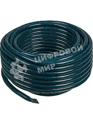 Шланг поливочный ПВХ трехслойн. армир. 1/2 25м зел. Вихрь 73/7/2/13