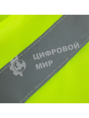 Жилет сигнальный Сибртех, желтый, размер XL